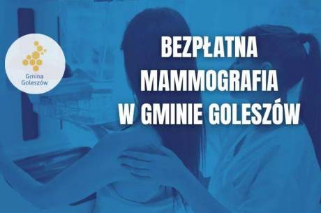 Zaproszenie na bezpłatną mammografię